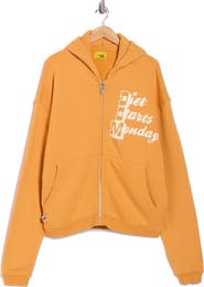 DIET STARTS MONDAY Star Full Zip Sweatshirt