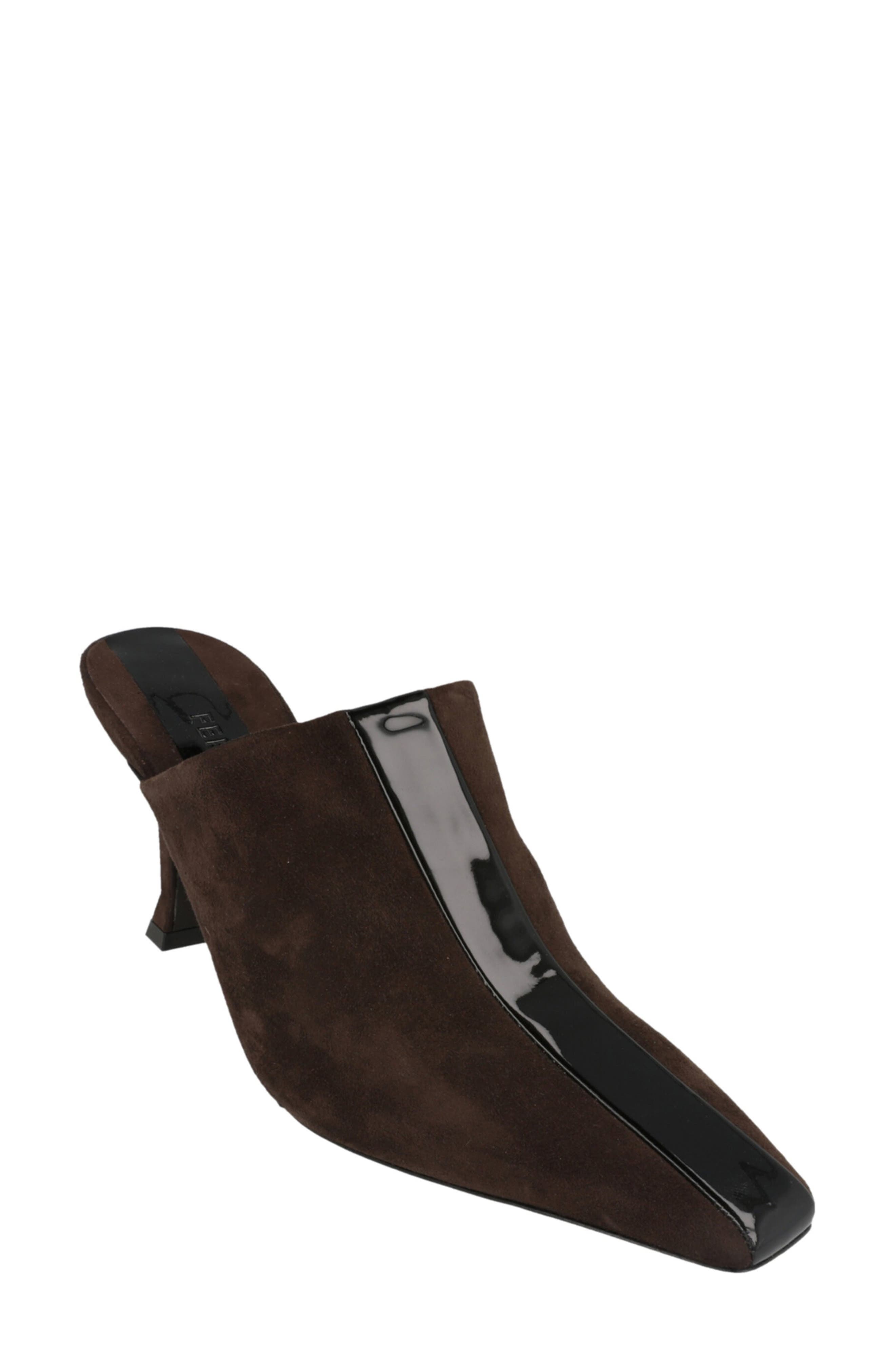 FERRAGAMO Sophye Suede Mule Pump