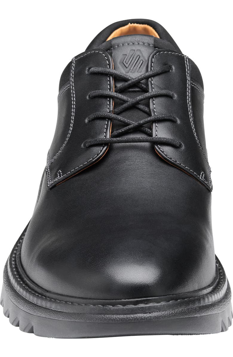 Johnston & Murphy All Good Plain Toe Derby, Alternate, color, Black