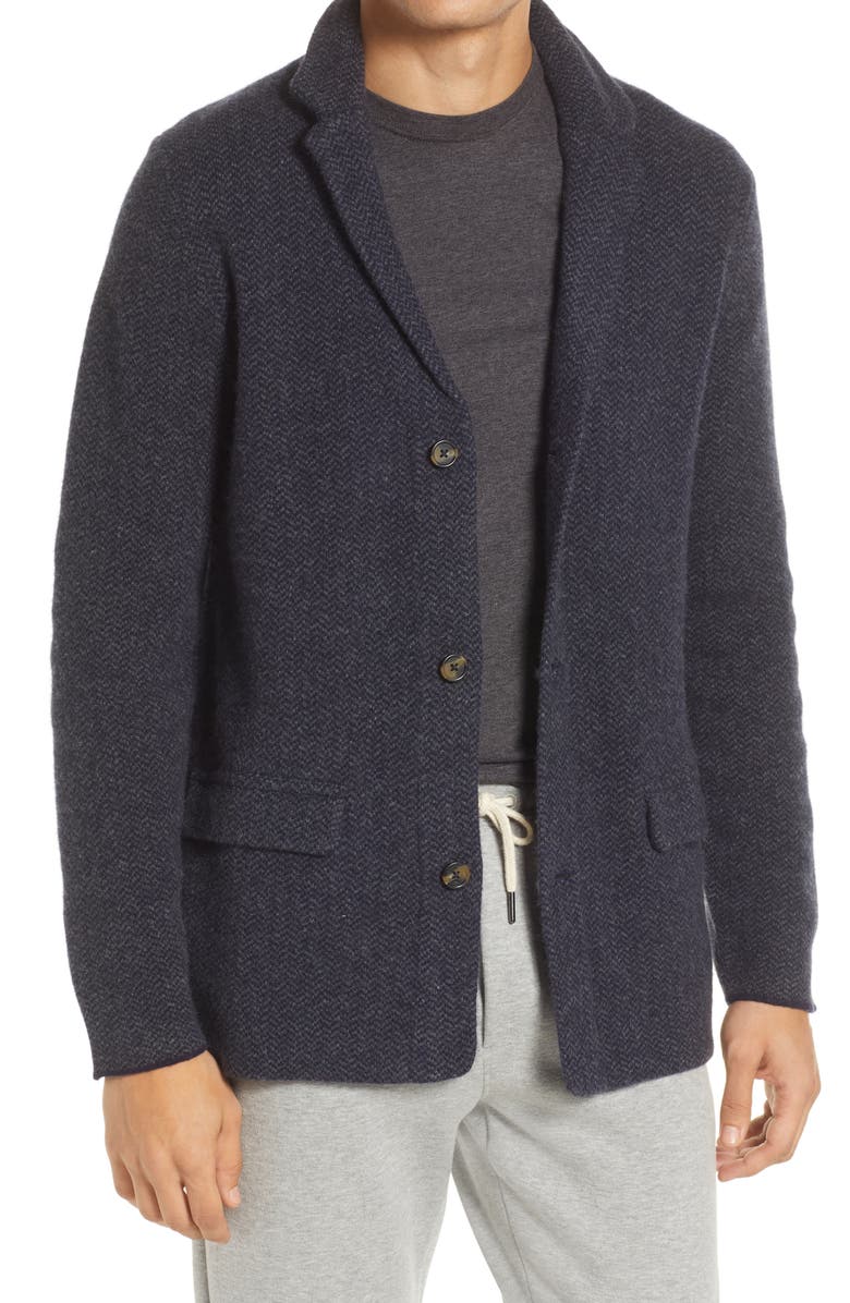 The Normal Brand Lambswool Blend Blazer, Main, color, 