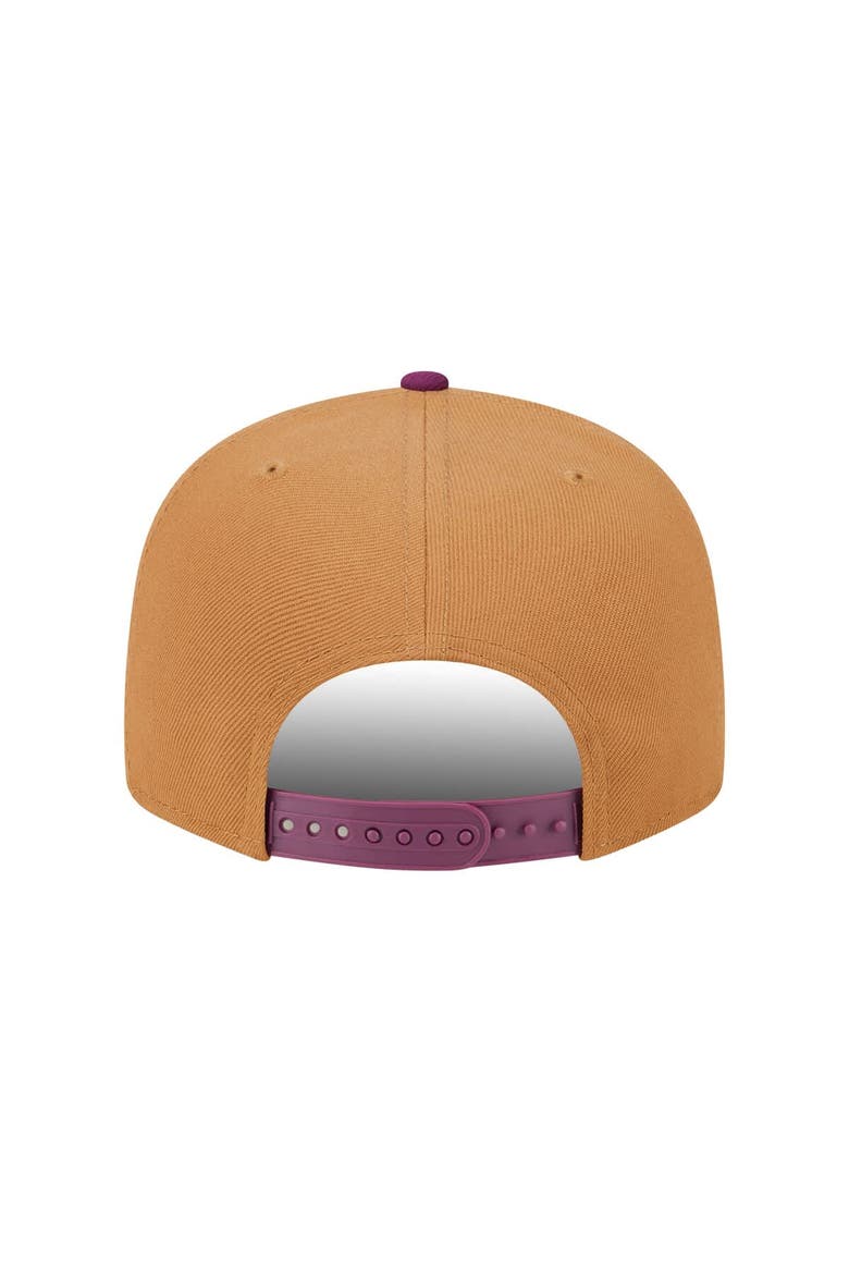 Men's New Era Brown/Purple San Francisco Giants Color Pack Two-Tone 9FIFTY Snapback Hat, Alternate, color, Brown