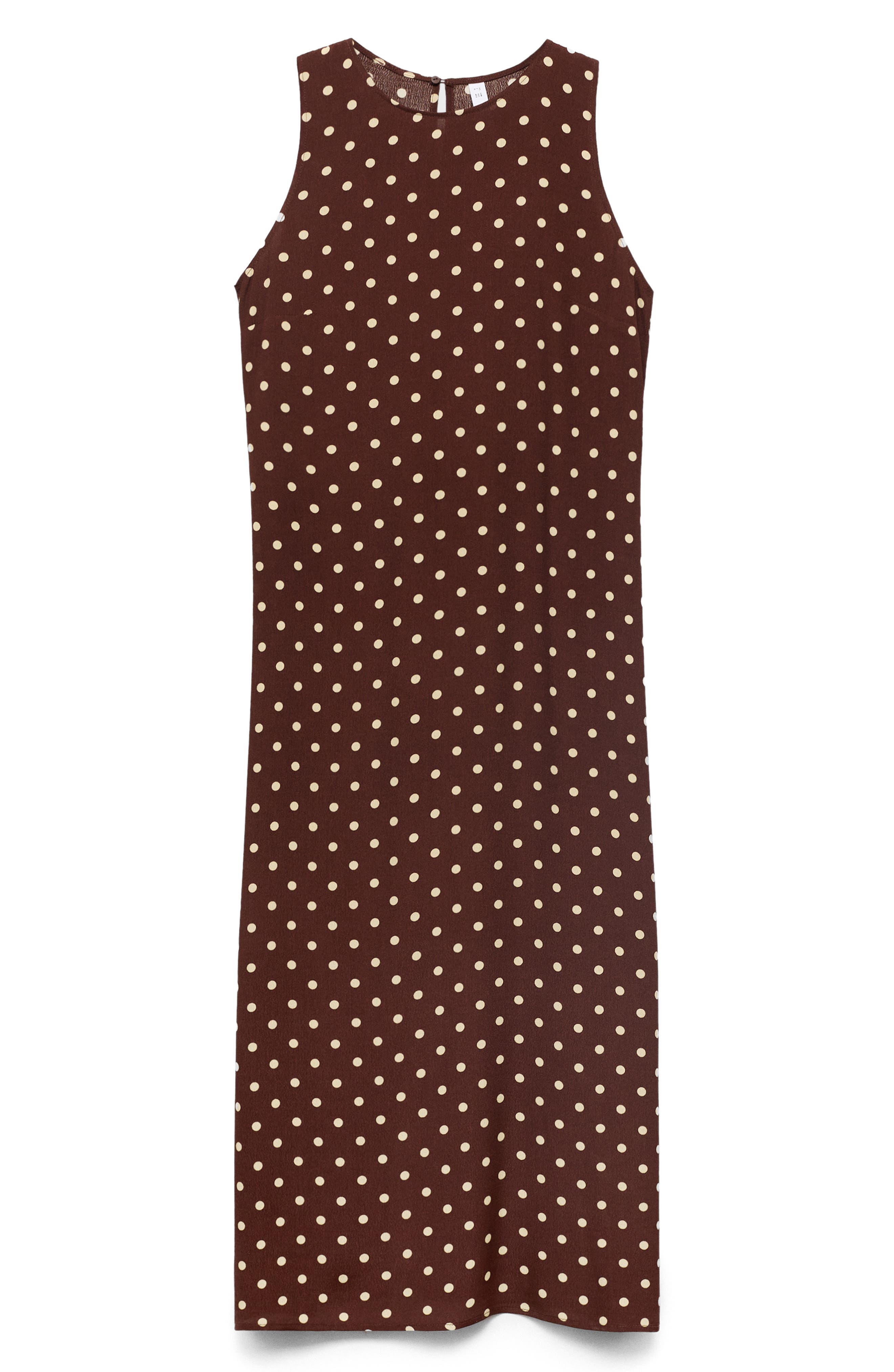 polka dot midi dress mango Mango v neck puff sleeve polka dot midi dress in white