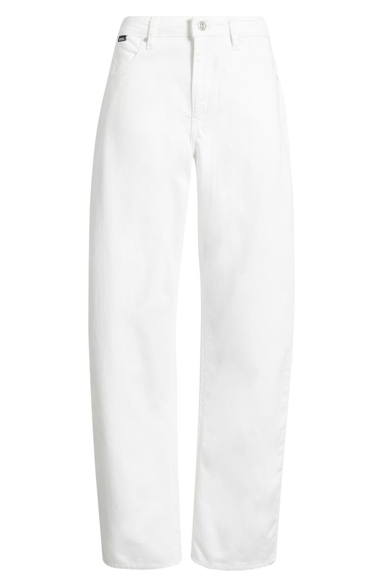 BOSS Daelya Straight Leg Jeans, Alternate, color, Ntural