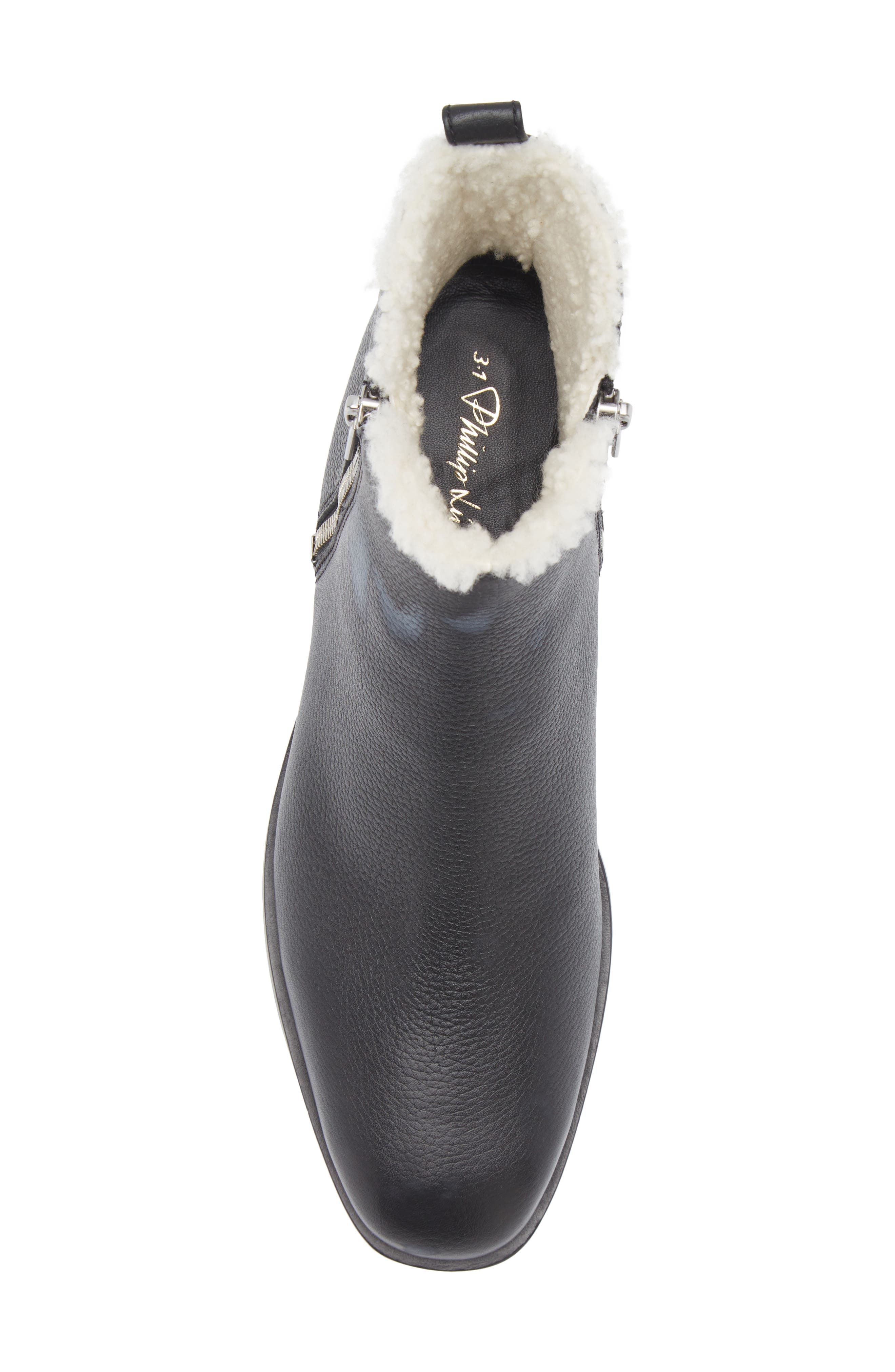 3.1 Phillip Lim Alexa Genuine Shearling Lined Boot, Alternate, color, 