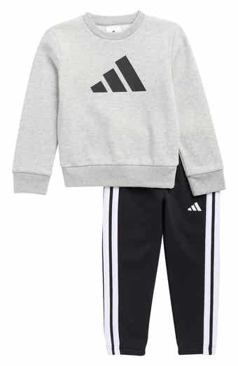 adidas Kids' Fleece Graphic Pullover & Track Pants Set