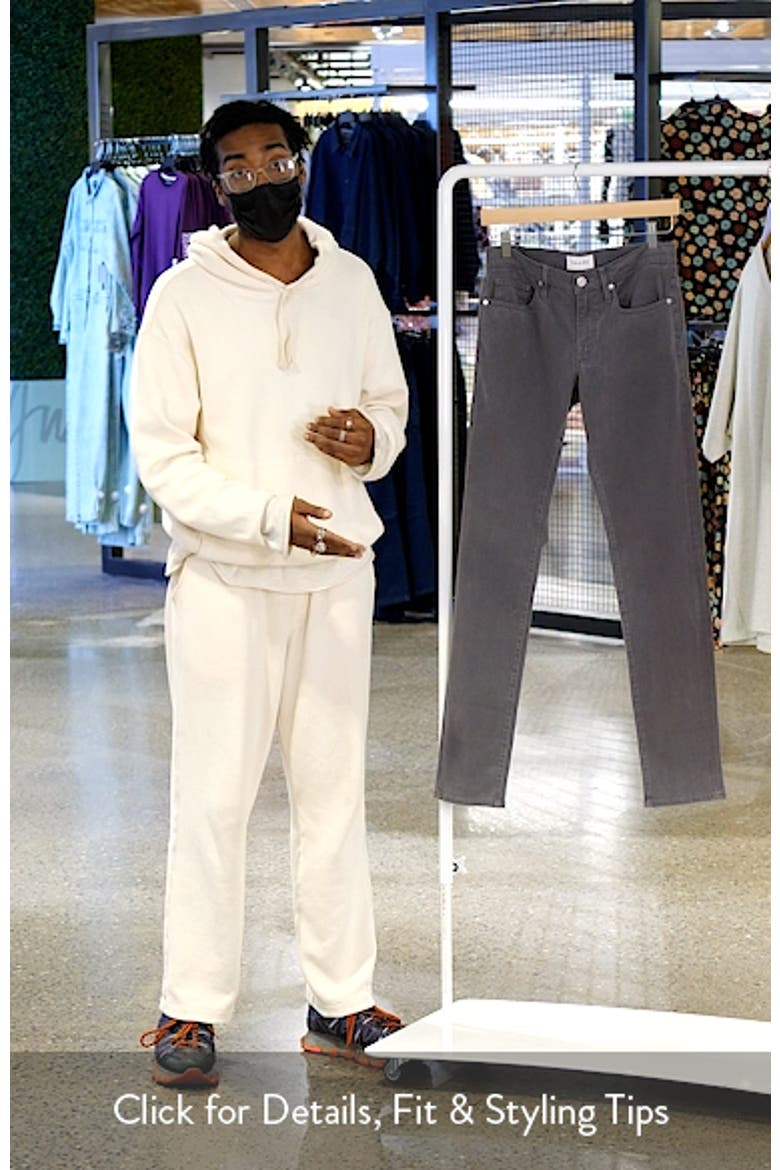 L'Homme Slim Fit Five-Pocket Twill Pants video