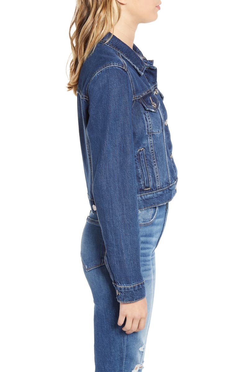 PAIGE Vivienne Denim Jacket, Alternate, color, 