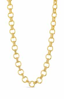 Sterling Forever Rhys Chunky Chain Necklace