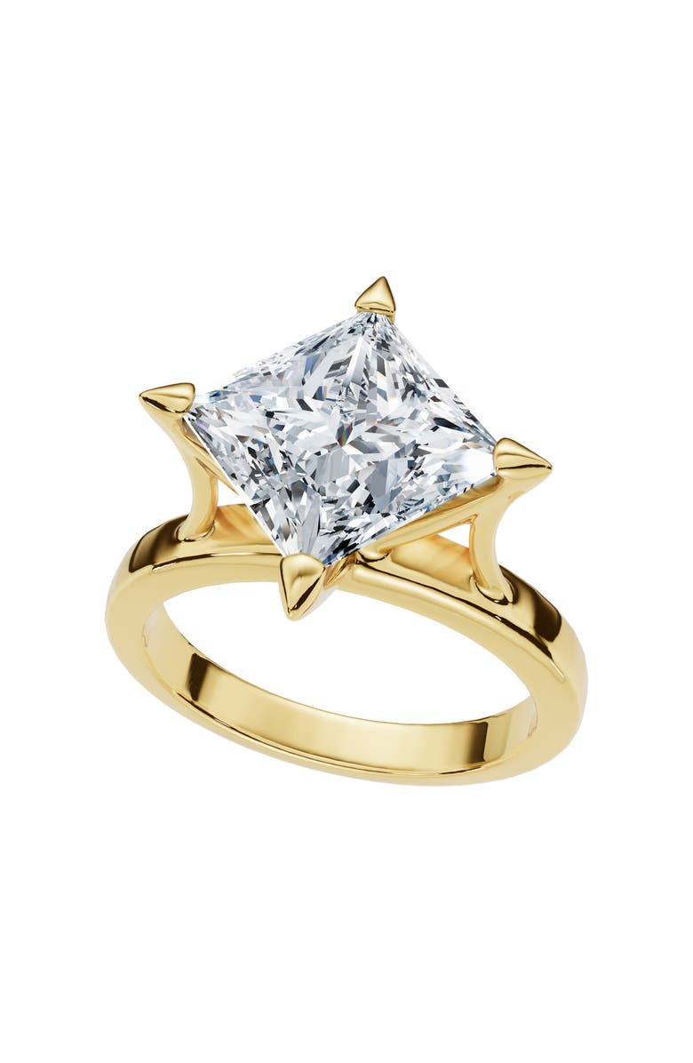 Bliss Diamond Certified 3Ct Princess Cut Diamond Solitaire Engagement Ring Lab Grown, Alternate, color, 