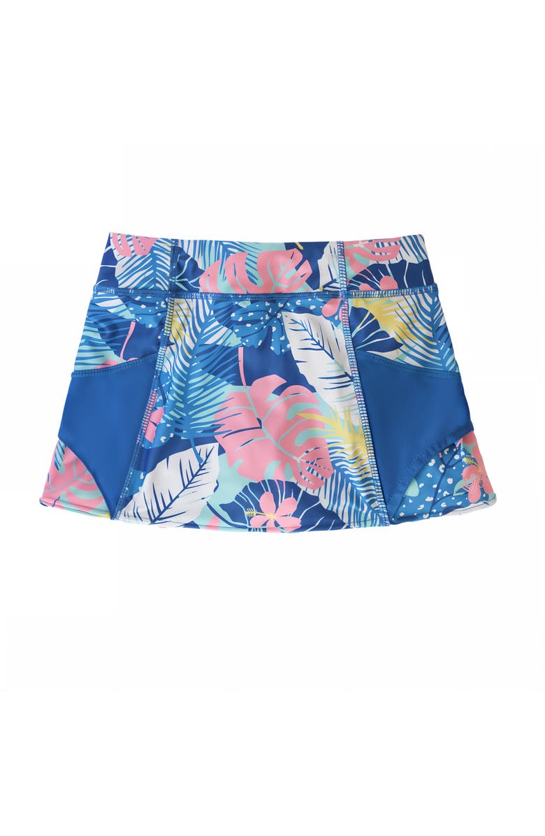 UV Skinz Sporty Swim Skirt, Alternate, color, Mykonos Tropical