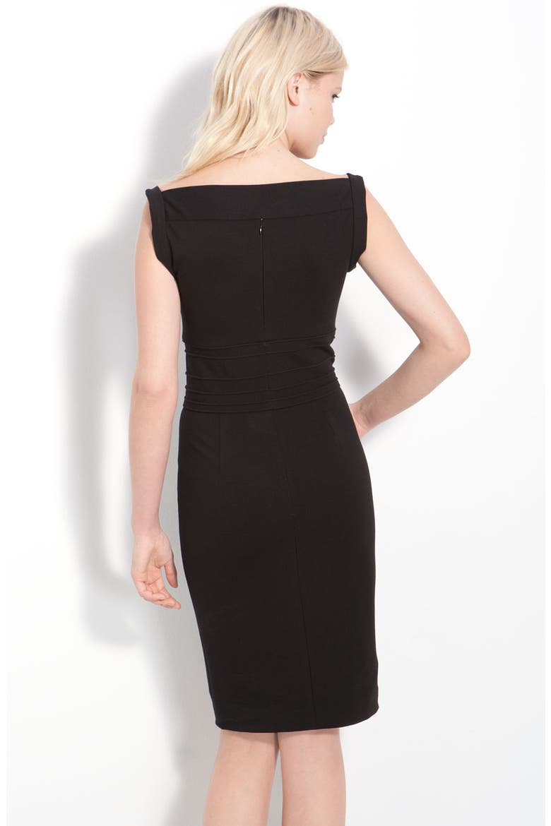 'Kimmie' Sheath Dress, Alternate, color, BLACK