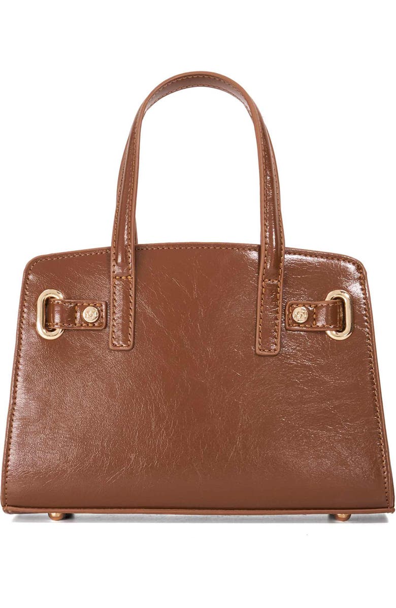 Dune London Dinkydefine Faux Fur Tote, Alternate, color, Brown