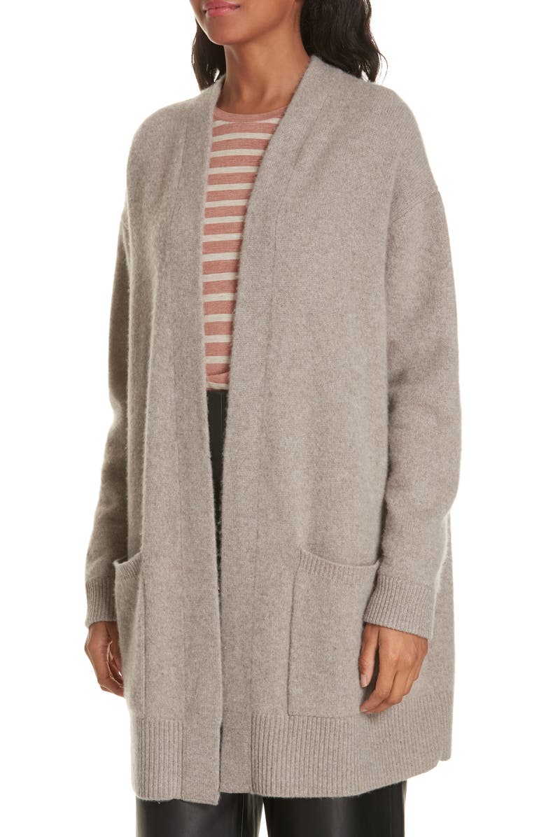 Vince Patch Pocket Cashmere Cardigan, Alternate, color, 