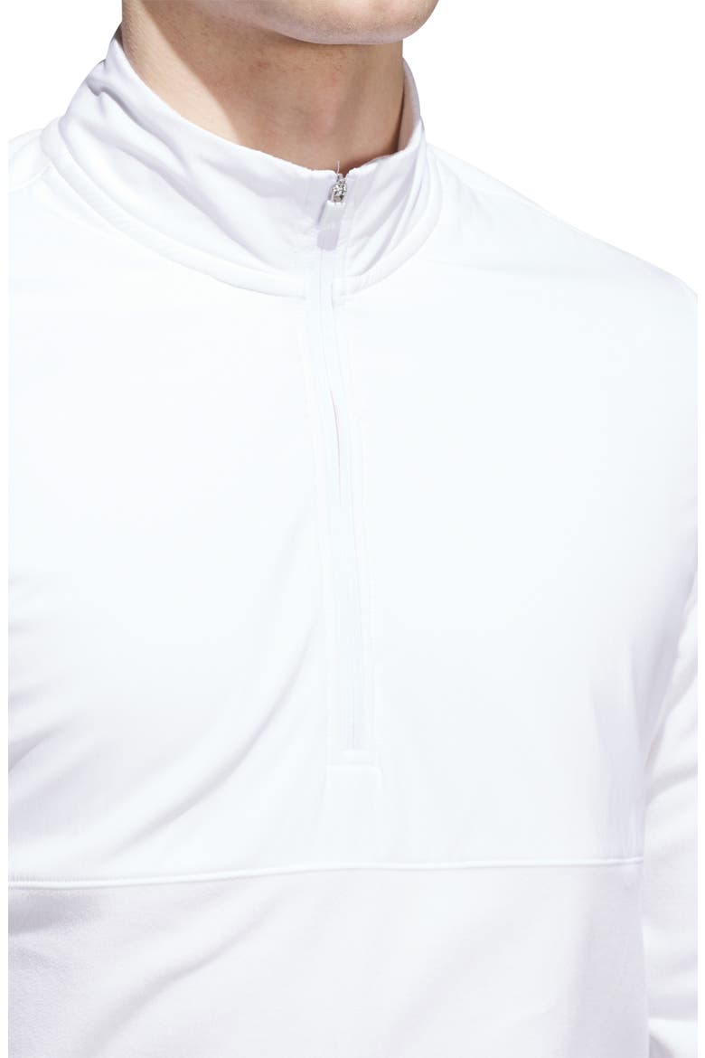 Ultimate Cozy Quarter-Zip Pullover, Alternate, color, WHITE
