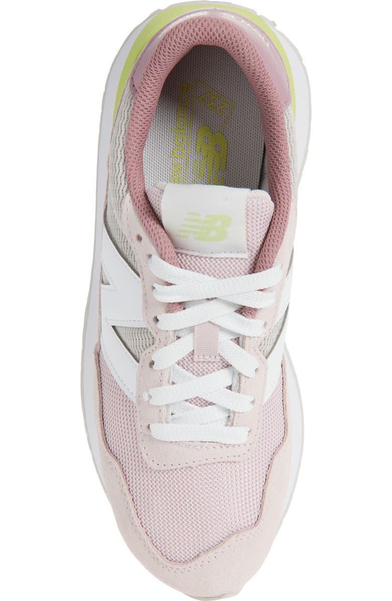 New Balance 237 Sneaker, Alternate, color, Stone Pink/ New Balance White
