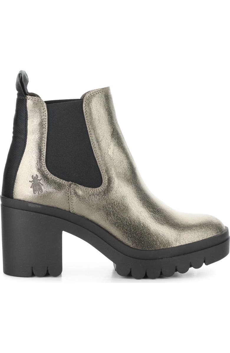 Fly London Tope Chelsea Boot, Alternate, color, Dark Gold