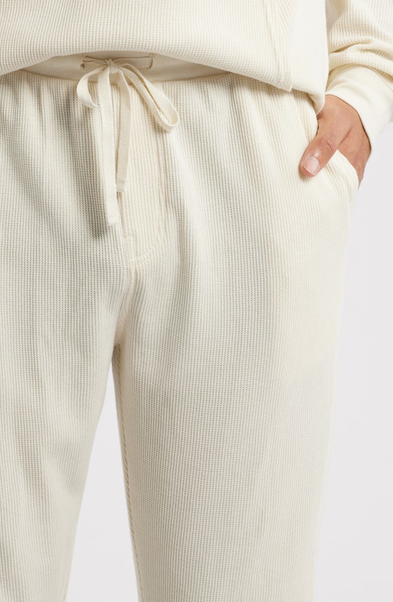 Nordstrom Thermal Lounge Joggers, Alternate, color, Ivory Dove