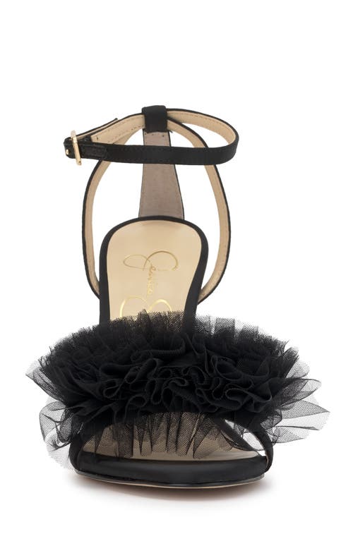 Jessica Simpson Jilria Ankle Strap Sandal In Black