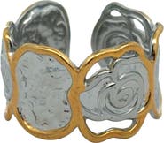 Gemini Jewelry Rose Petal Open Ring