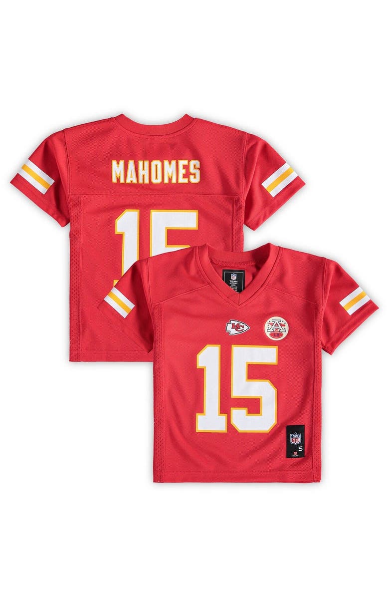 Outerstuff Preschool Patrick Mahomes Red Kansas City Chiefs Replica Player Jersey, Main, color, Red