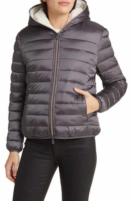 Save The Duck Elvira Water Resistant Hooded Puffer Jacket