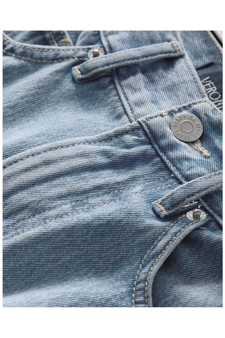 Denim Bermuda Shorts, Alternate, color, SILVERWOOD BLUE