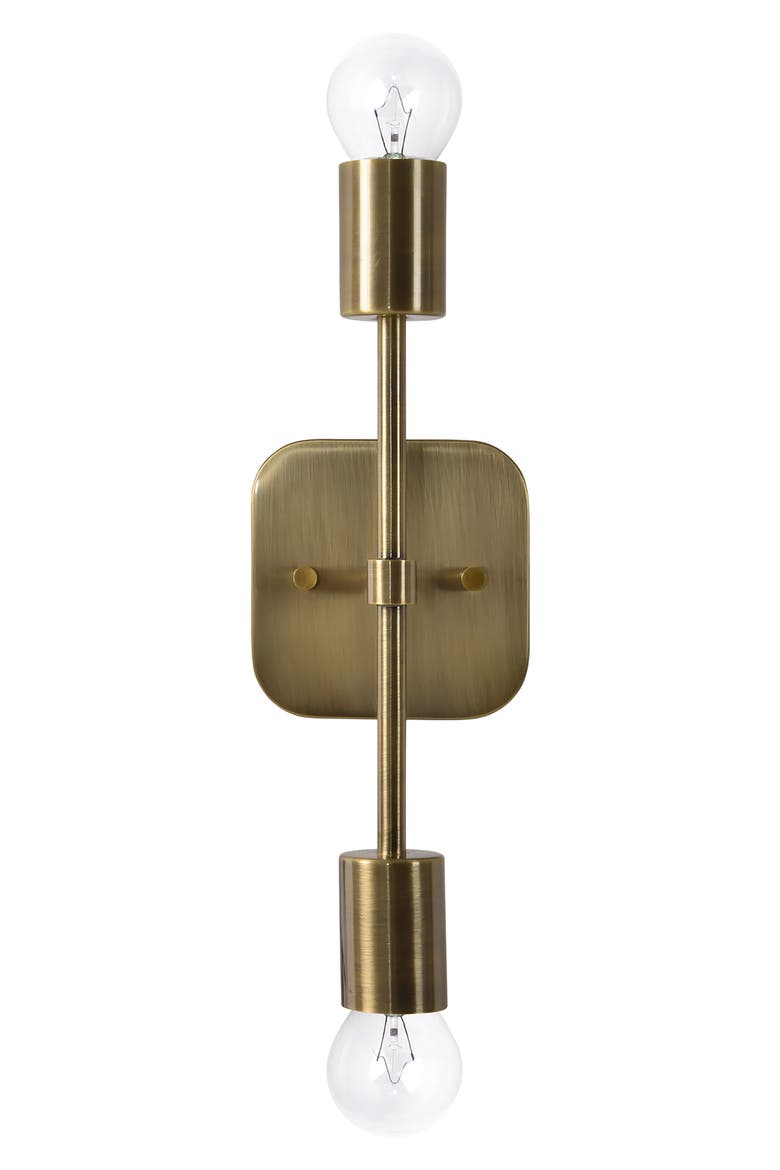 Anka Wall Sconce, Main, color, PLATED ANTIQUE BRASS