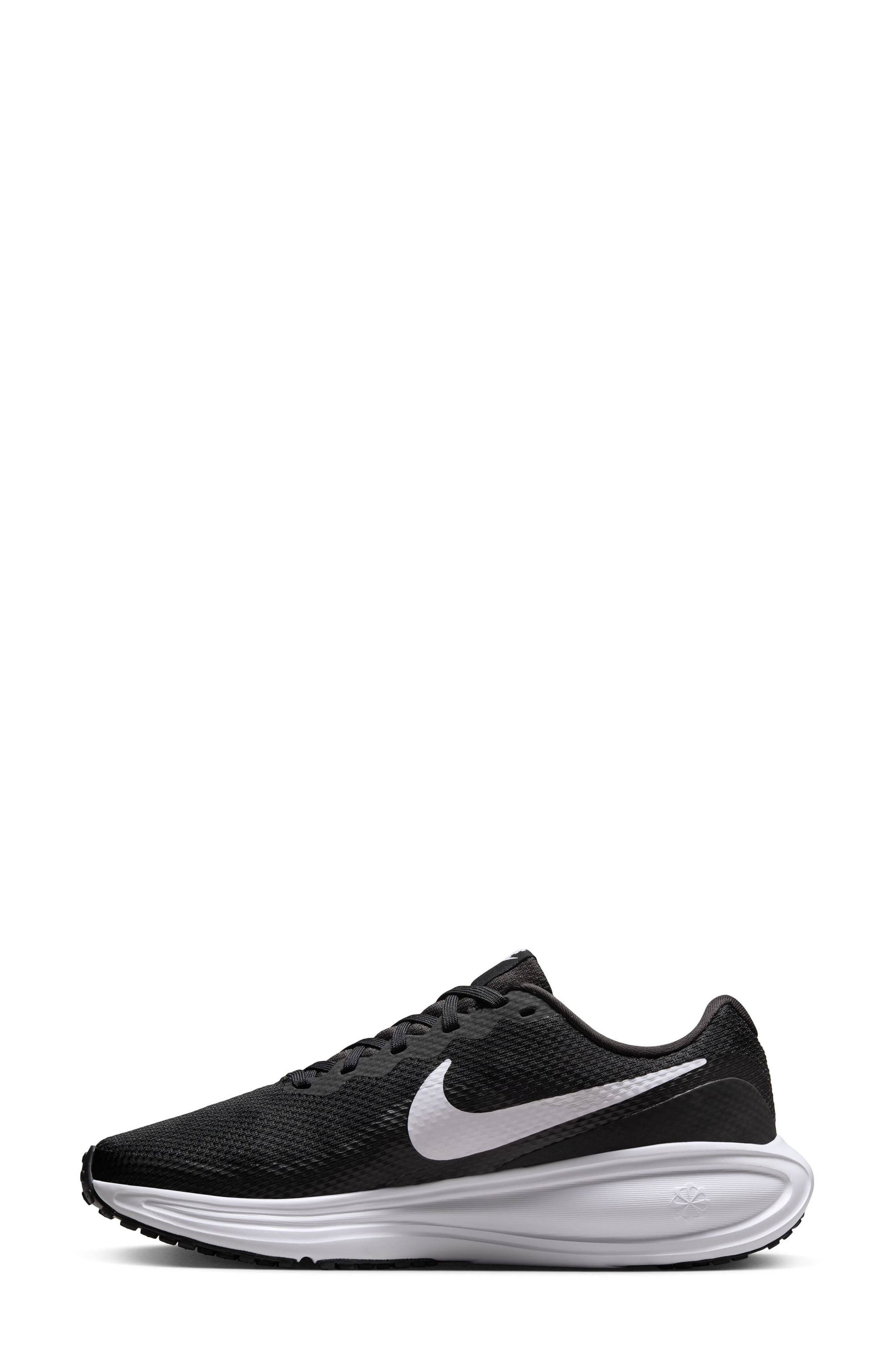 Nike Revolution 8 Running Shoe, Alternate, color, Black/ White/ Black
