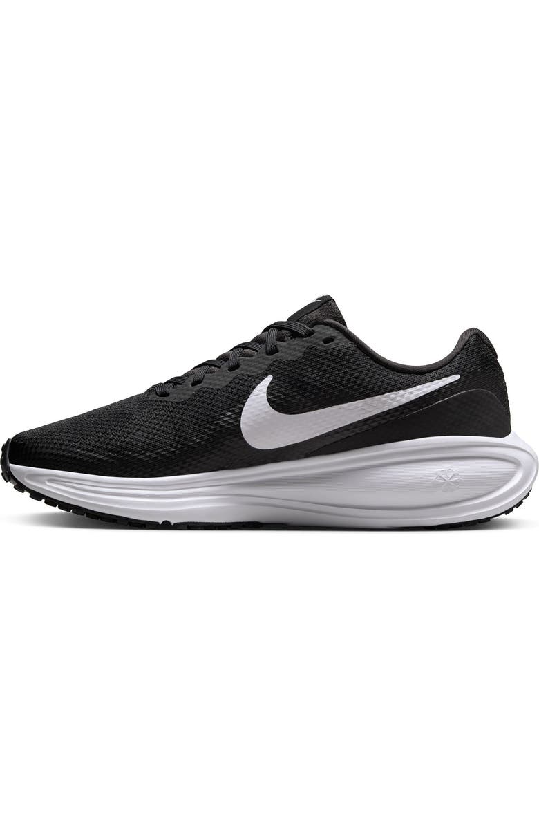 Nike Revolution 8 Running Shoe, Alternate, color, Black/ White/ Black