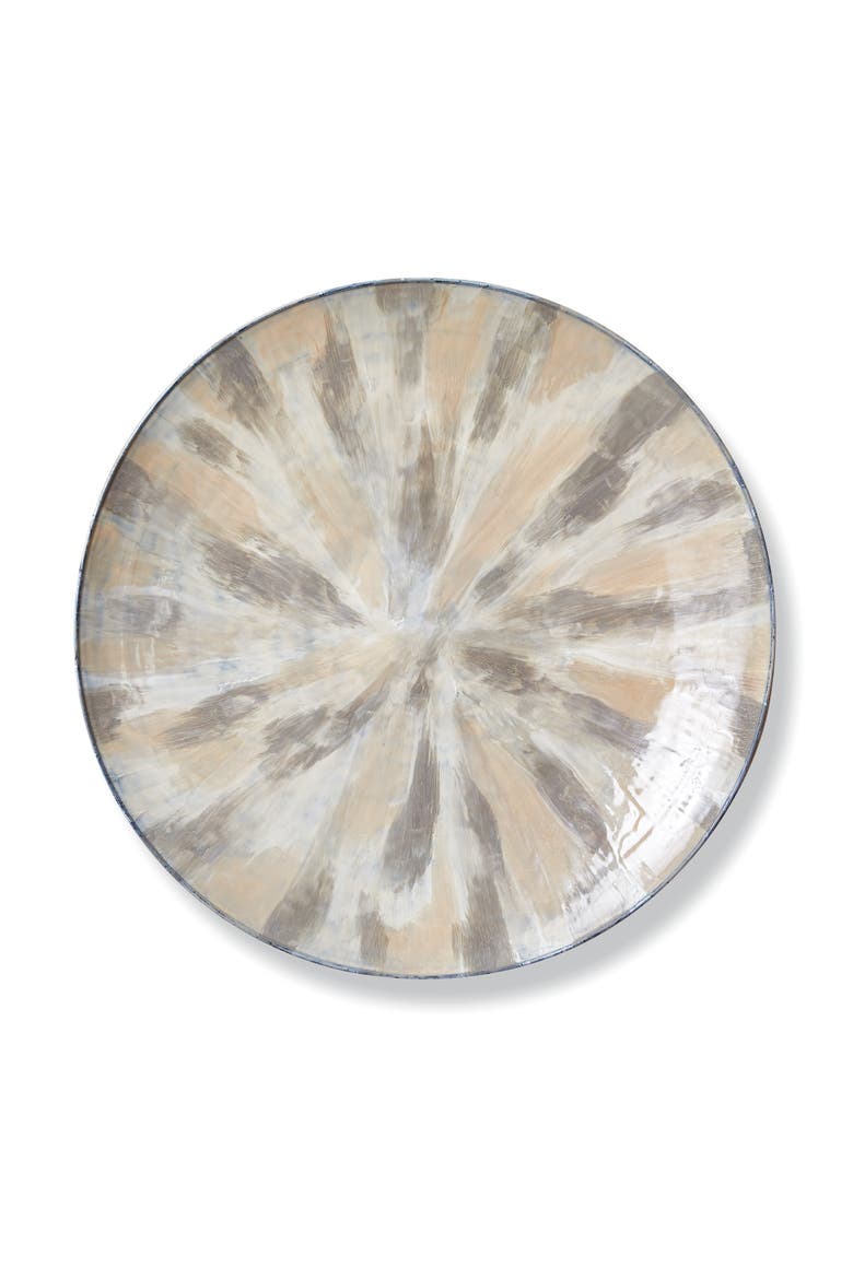 Almeta Decorative Plate, Main, color, Gray
