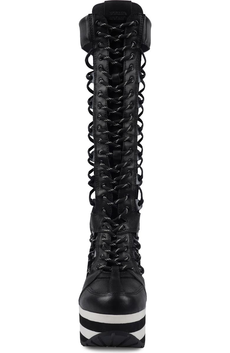 ZIGI Ripped Platform Boot, Alternate, color, Black