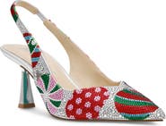 Betsey Johnson Clark Slingback Pointed Toe Pump