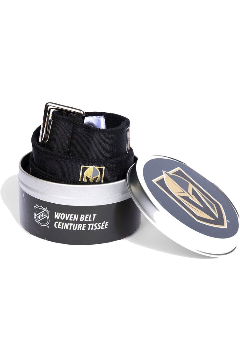 Youth Black Vegas Golden Knights Go-To Belt, Alternate, color, Black