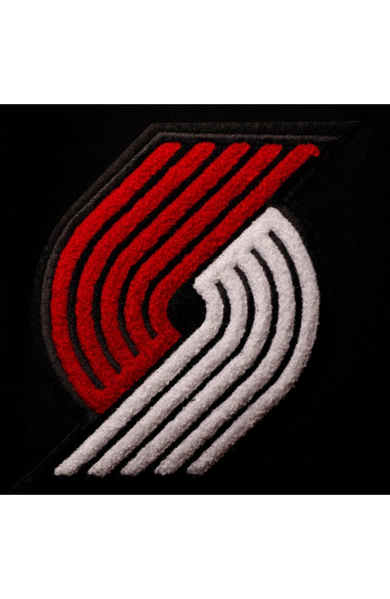 PRO STANDARD Men's Pro Standard Black Portland Trail Blazers Chenille Shorts, Alternate, color, 