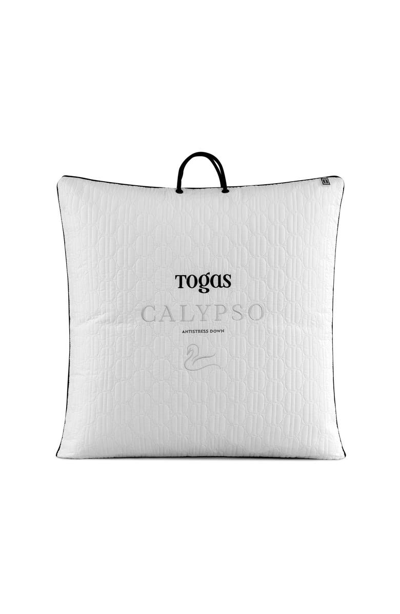 Togas Calypso goose down pillow, Alternate, color, White