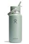 32-Ounce Wide Mouth Flex Straw Cap Water Bottle