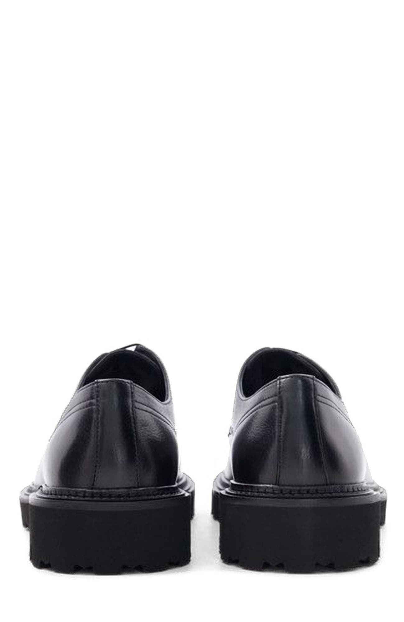 Anthony Veer Barret Moc Derby, Alternate, color, Black Leather