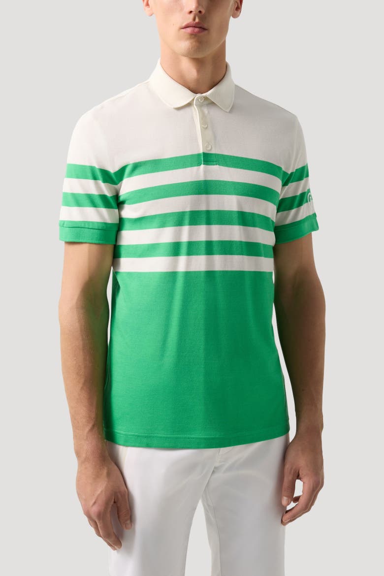 Antonio Functional Short-Sleeved Top, Alternate, color, Green/Off-White
