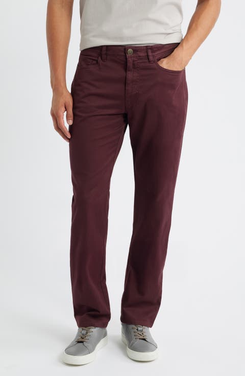 Five-Pocket Cotton Blend Pants