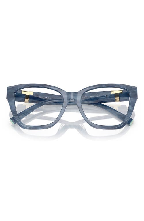 TIFFANY & CO TIFFANY & CO. 52MM CAT EYE OPTICAL GLASSES