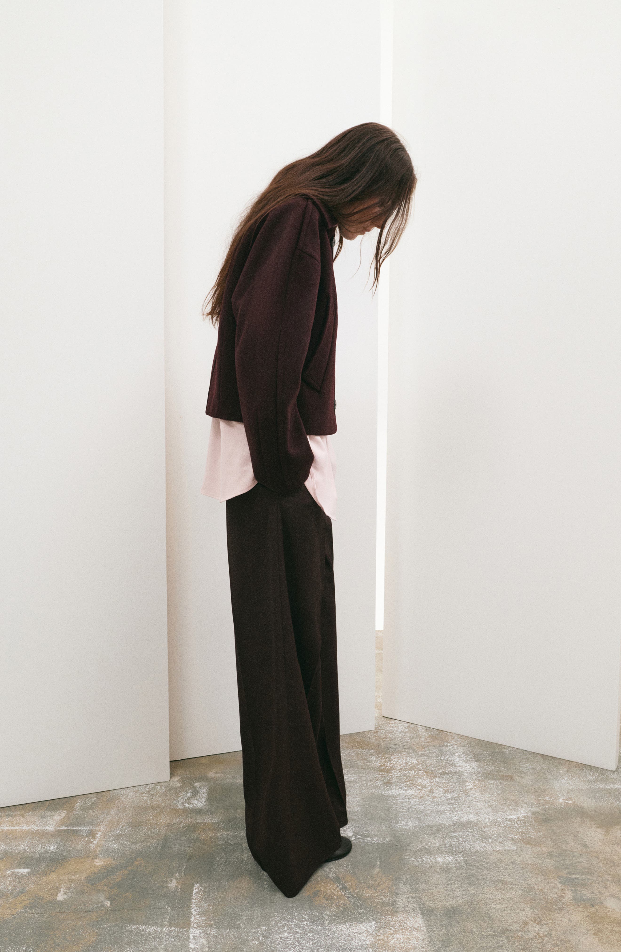 MANGO Wool Blend Crop Jacket — фото 6