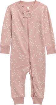 QUINCY MAE Zip Front Romper