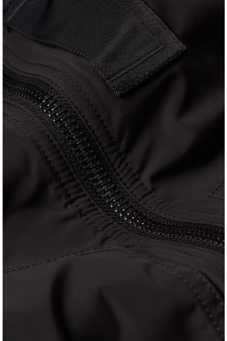 Flight GA-1 Padded Bomber Jacket, Alternate, color, NEO-BLACK