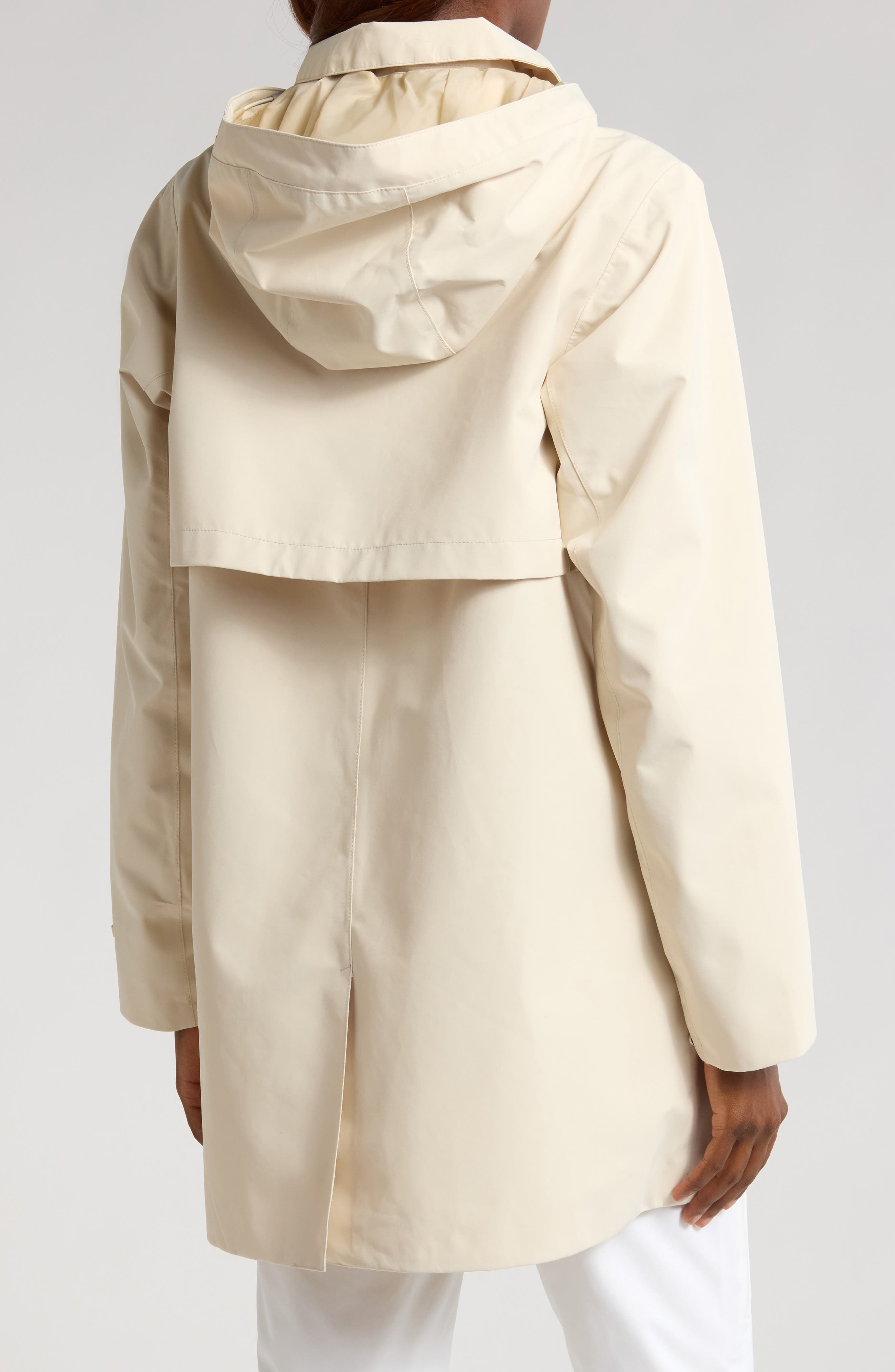 Lilja Hooded Raincoat - image 2