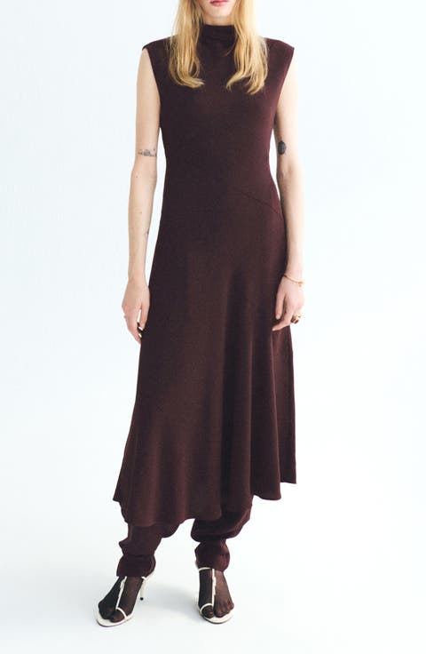 Coco Mock Neck Sleeveless Dress