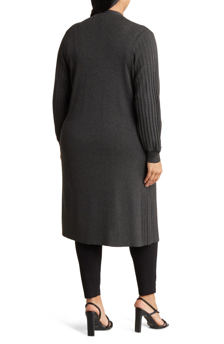 BY DESIGN Jae Metallic Duster Cardigan, Alternate, color, 