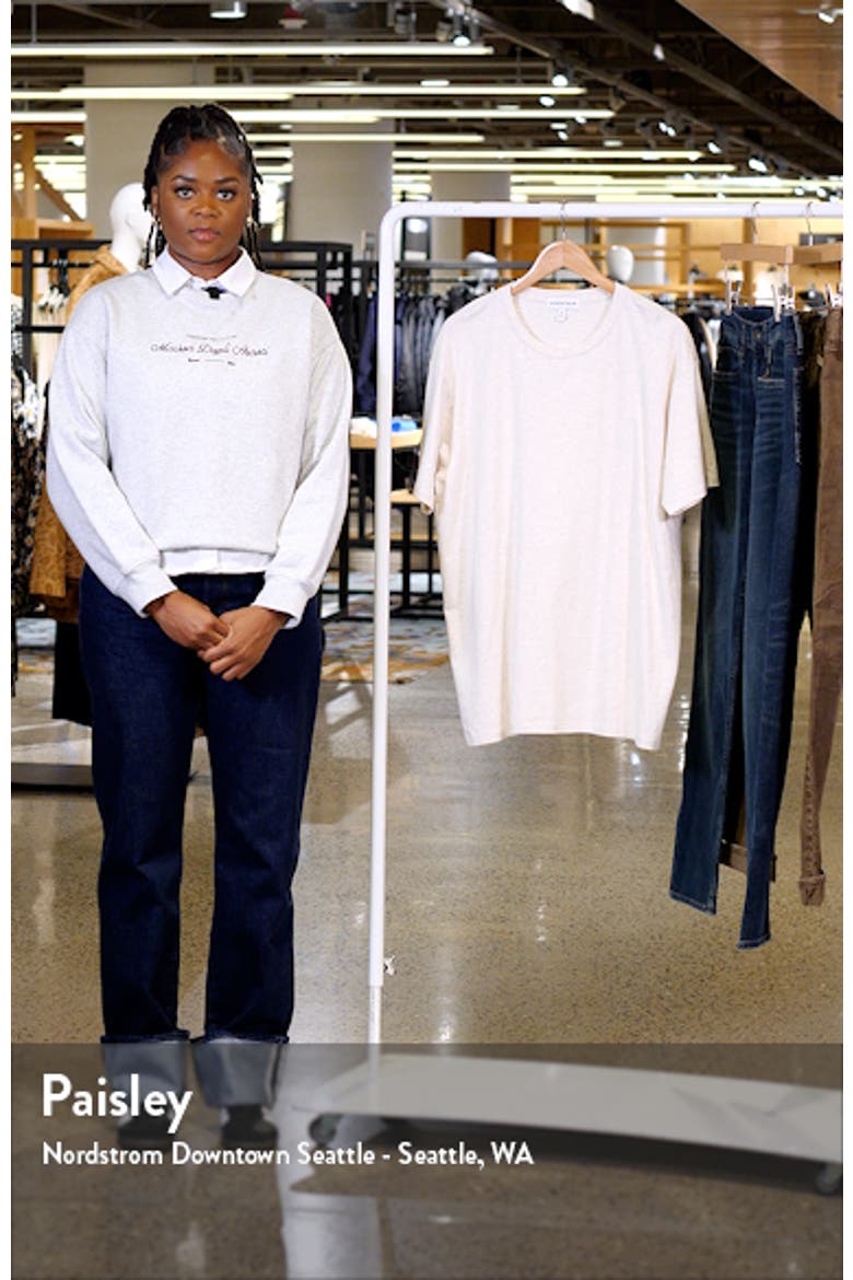 Cotton & Modal Crewneck T-Shirt video