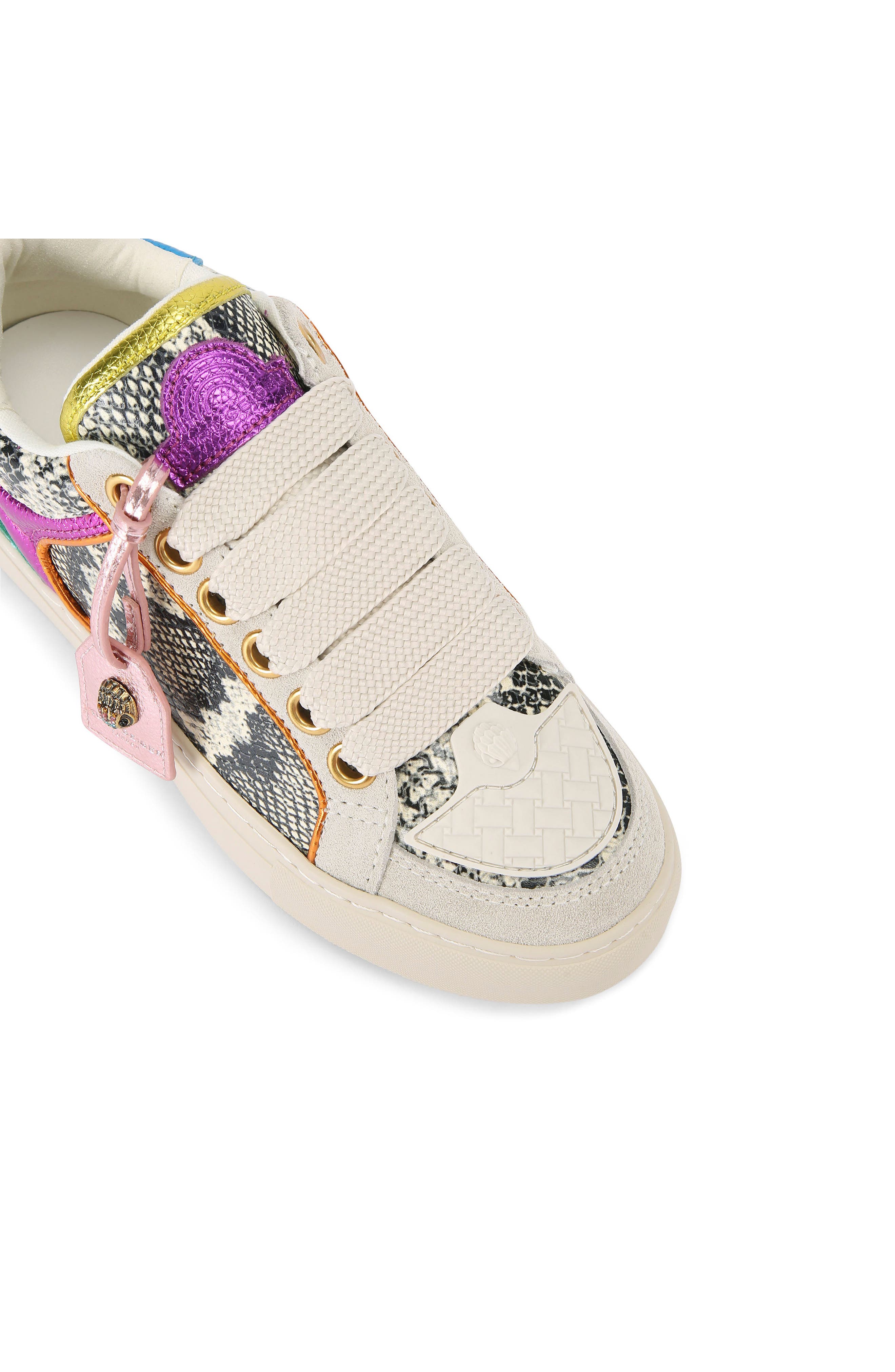 Southbank Tag Platform Sneaker, Alternate, color, IVORY MULTI
