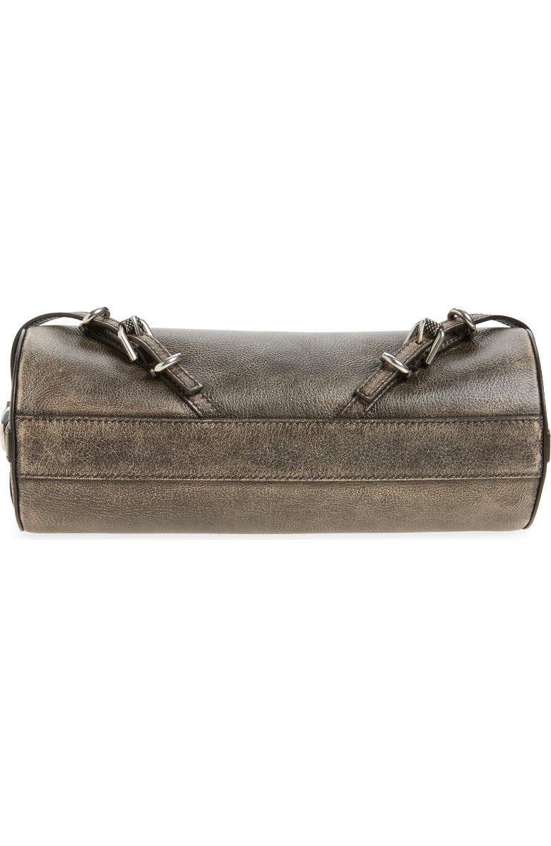 Givenchy Voyou Roller Leather Crossbody Bag, Alternate, color, Black/ Brown Mud