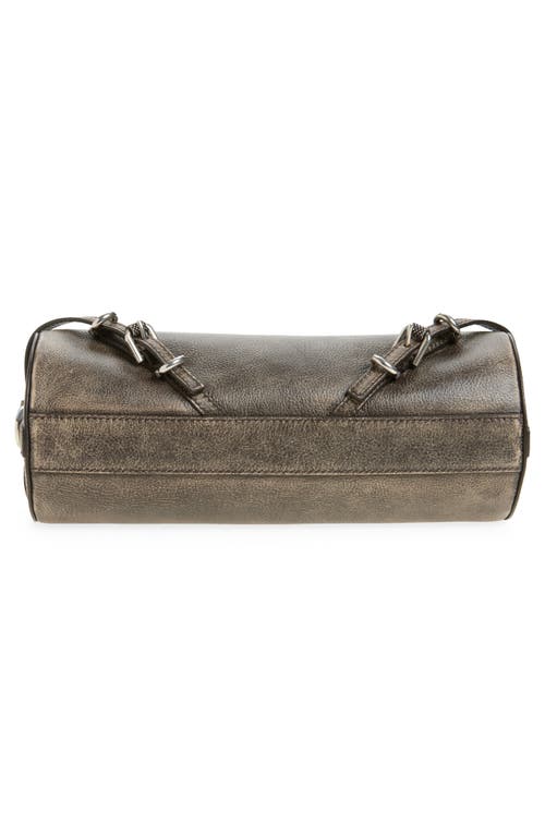 Givenchy Voyou Roller Leather Crossbody Bag In Black/brown Mud